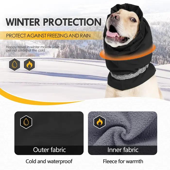 Hoodie apaisant pour chien avec cache-oreilles