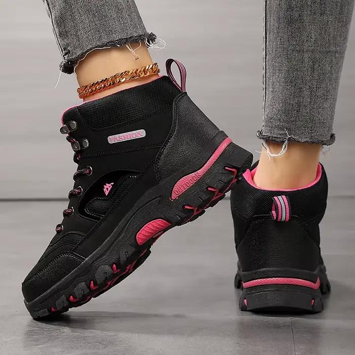 Femmes bottes imperméables en plein air randonnée bottes femmes sécurité travail chaussures marche baskets antidérapant bottines Botas De Mujeres nouveau