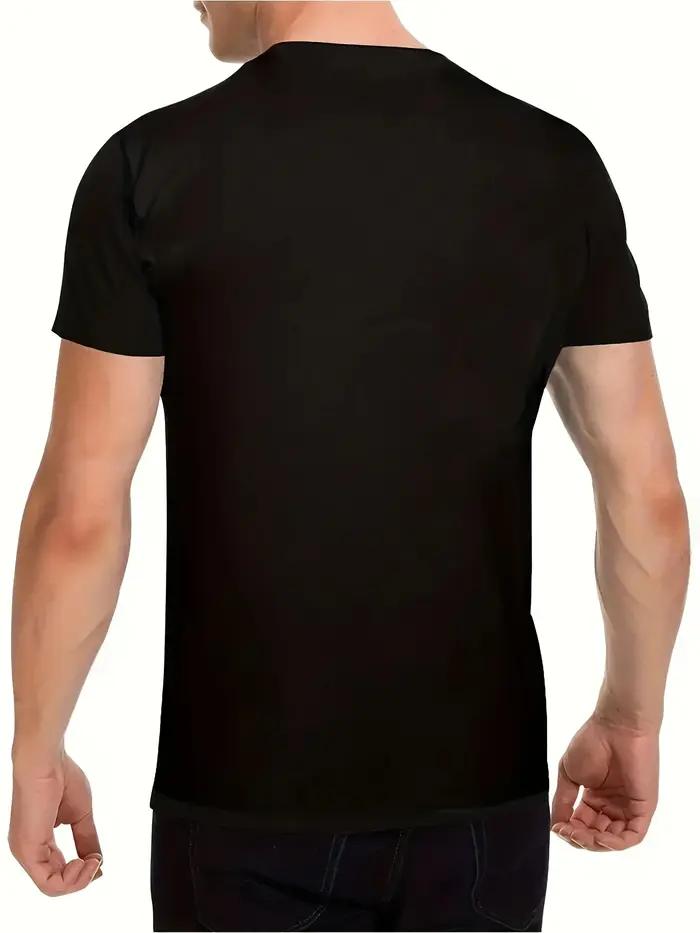 Wild Boar Moon Graphic T-Shirt en coton pour hommes