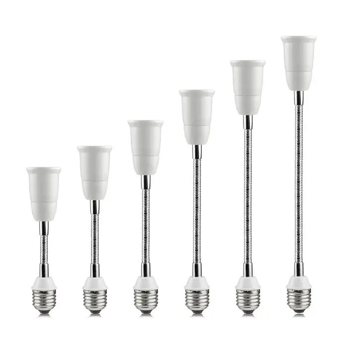 20/30/40/50/60cm E27 à E27 Base support de lampe LED adaptateur d'extension convertisseur vis douill