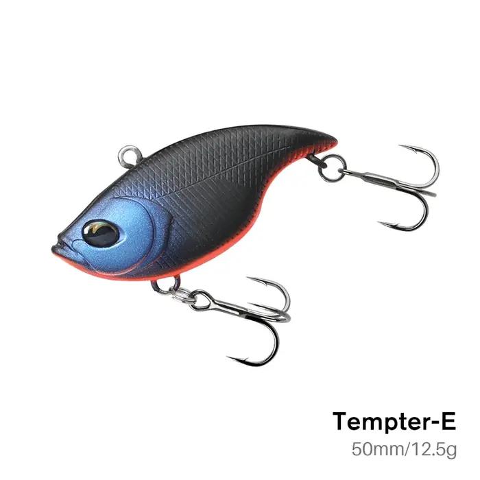 Leurre vibrant TSURINOYA 50S en acier pour la pêche en hiver, brochet et bar, adapté aux plages, lacs et rivières