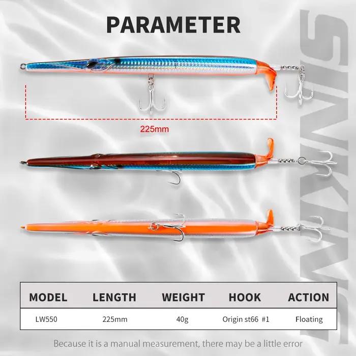 Leurres de pêche flottants Hunthouse 225mm/40g