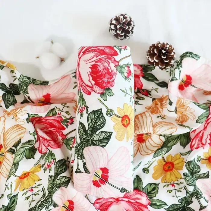 Couverture en Mousseline de Coton et Bambou Doux pour Bébé