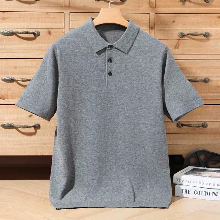 100% pull mérinos été hommes revers