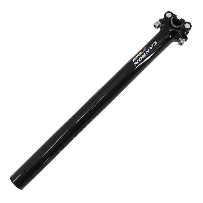 Nouveau vélo de route de montagne alliage + 3K tige de selle en Fiber de carbone tige de selle de vé