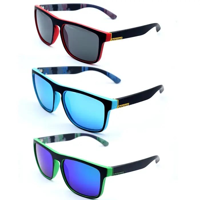 Lunettes de soleil vintage carrées protection UV400 pour chasse pêche et conduite en extérieur occasions spéciales