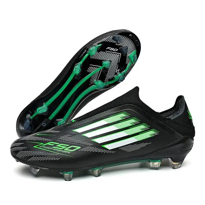 Chaussures de football pour hommes, équipement Durable, chaussures de sport de plein air à ongles lo