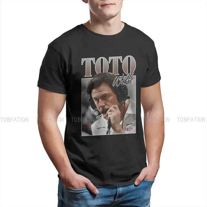 Tshirt Polyester F1 TOTO WOLFF Design Nouveau Homme Courses Automobiles Occasions Spéciales