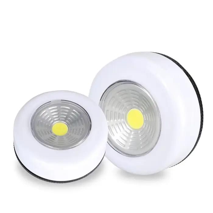 1/2/3/5 pièces LED Mini veilleuse tactile alimenté par batterie placards meubles chambre chevet main