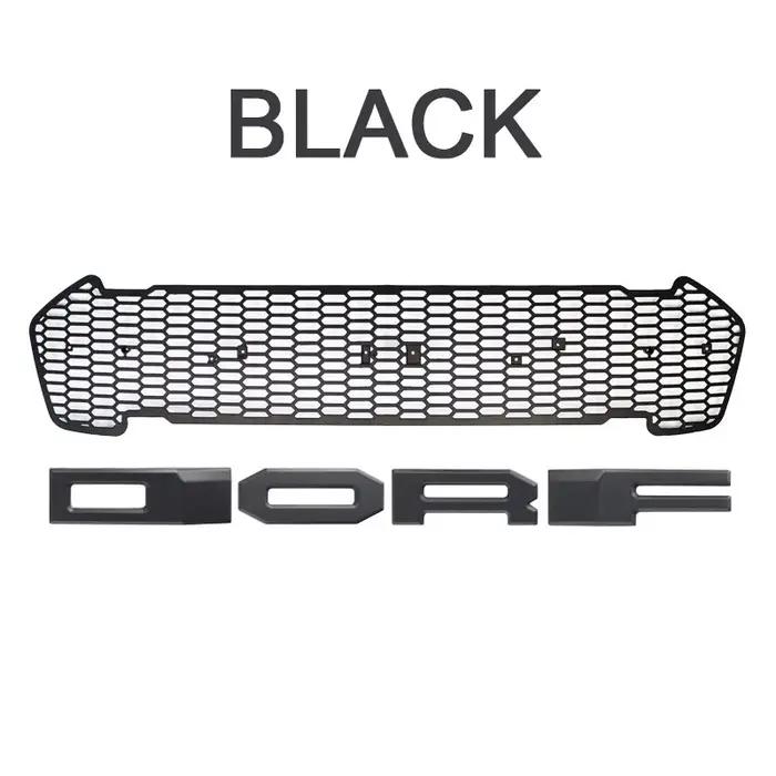 Emblème en maille modifiée pour Ford Ranger 2015-2018 T7 PX2 MK2 XL XLS XLT Limited Wildtrak en ABS avec couleurs variées pour personnalisation et durabilité