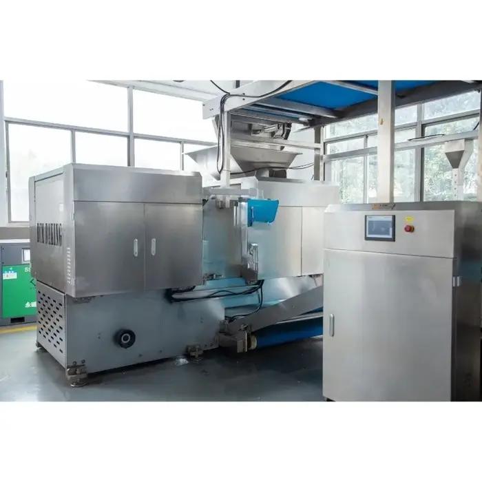 Machine à fabriquer des biscuits personnalisée full-automatic pour production de biscuits et cookies en acier inoxydable SS304 avec service après-vente en ligne et certification CE