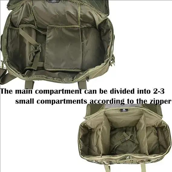 30L 45L 80L sac polochon de voyage sac à dos tactique militaire avec sangle réglable sac de week-end pour hommes femmes