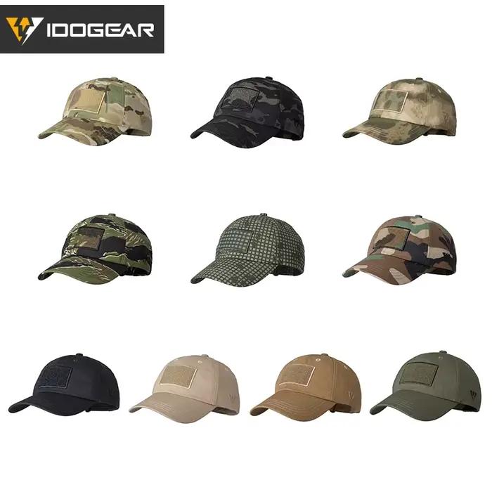 Casquette tactique IDOGEAR unisexe respirante pour chasse et sport - Réglable et absorbante