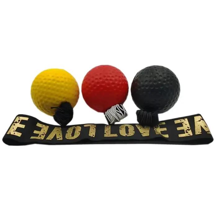 Ballon de vitesse de boxe à fixation sur tête en PU