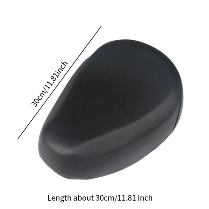 Selle de vélo en cuir PU et acier avec design élargi pour hommes et femmes confortable et durable pour vélos de route, de montagne et tricycles
