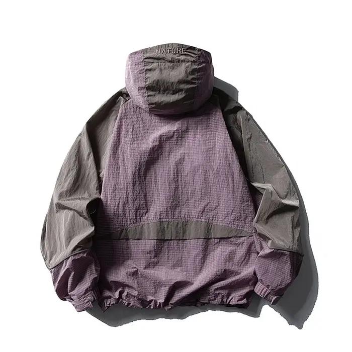Veste à capuche résistante à l'eau de Style extérieur de montagne pour hommes