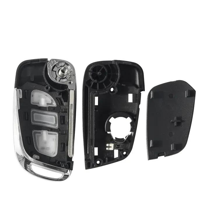EllYYOU-Clé de Voiture Modifiée, ASK/FSK, 433MHz, ID46, pour KIT 306 407 807 Partner, pour Cristaux