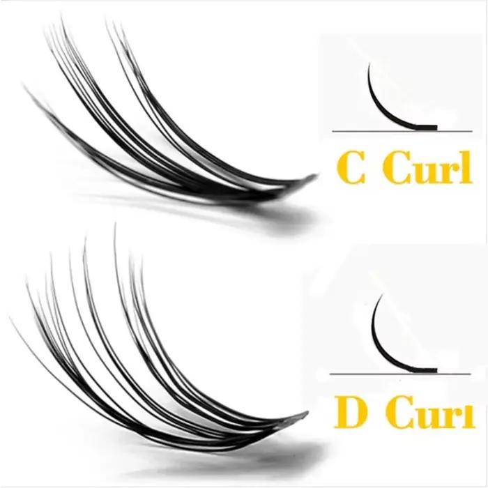 20/30/40D Cluster cils extension de cils naturels bouquets indépendants 1 boîte/60 paquet outils de