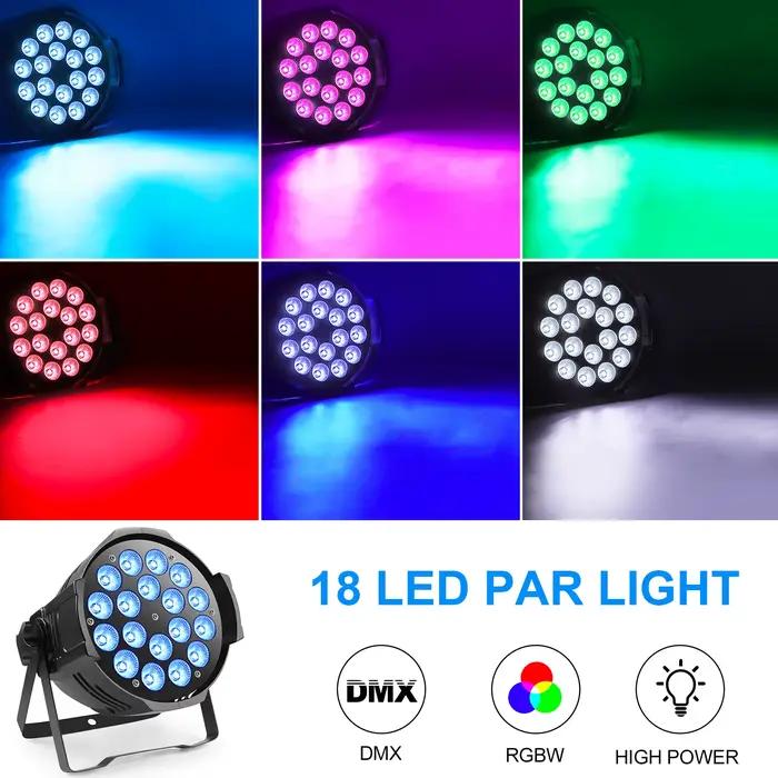 U'King-Lumière de Scène LED 4 en 1, 200W, DMX, Effet Arc-en-Ciel, pour Extérieur, DJ, ix, Chang