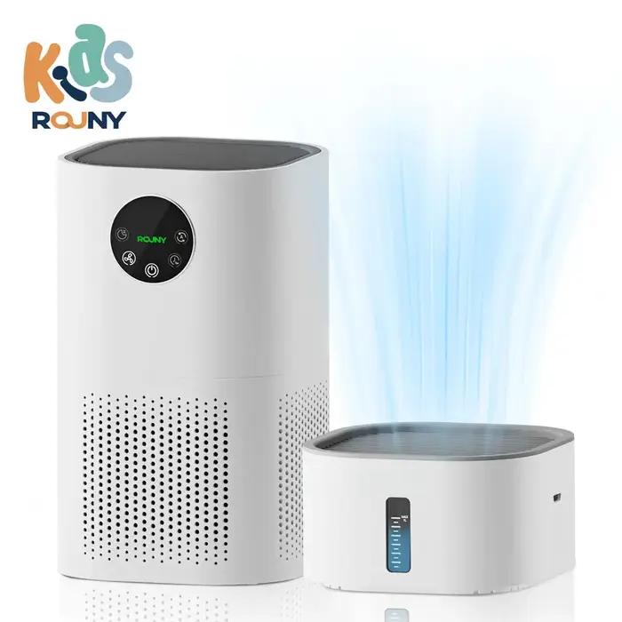 Purificateur d'air et humidificateur 2 en 1 multifonction pour maison élégant et pratique à offrir pour toute occasion festive ou quotidienne