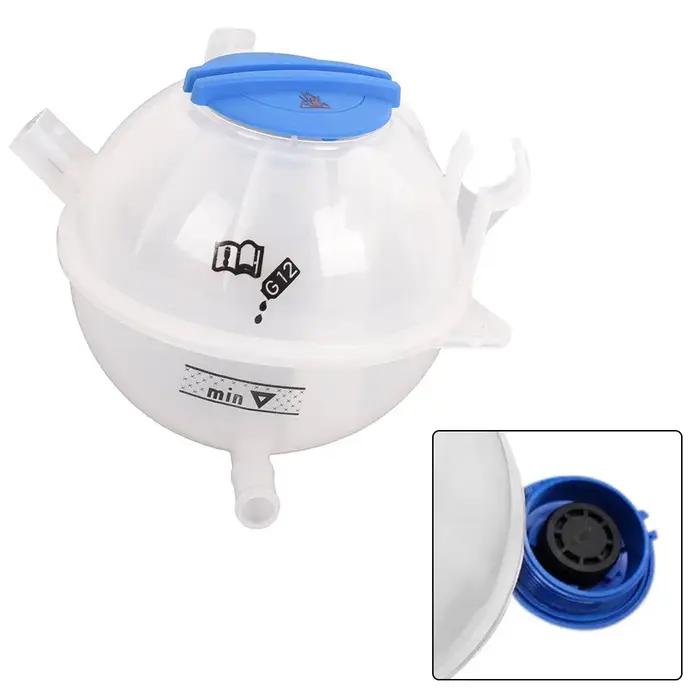 Bouteille et bouchon de réservoir de liquide de refroidissement de radiateur de moteur en plastique