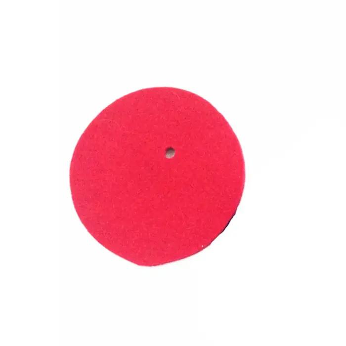 Protection en feutre pour épée de qualité supérieure - Guard Pad rouge et vert pour escrime - Accessoire de protection pour épée et entraînement